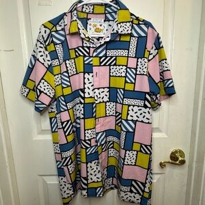 Oh Snap by Drill Clothing Co men’s size large stretch